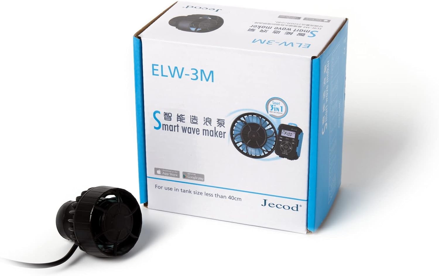 Jebao Jecod ELW-3M Wavemaker Review: Quiet, Programmable, and